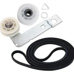 Torktumlare-661570 & 279640 & W10837240 Torktumlare Rem och Remskiva Kit Ersättningsdelar, Ersättning av slitdelar för torktumlare