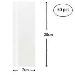 Skadedjur & Insekter-50 Ark Klar Fönster Flugfångare Flugpapperstejp med Klister 20x7cm