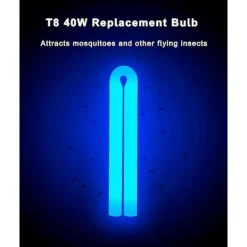 Skadedjur & Insekter-2025 BF150 Ersättningslampa Kompatibel med Flowtron BK-80D, MC9000, FC7600 och Stinger B4040 Insektsdödare, 12 tum FUL40T8/BL U-Typ Lampa för