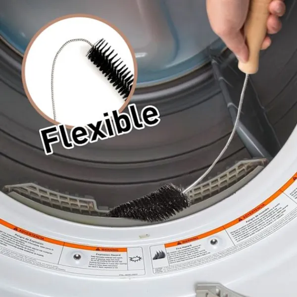 Torktumlare-2 borstar för avblockering av torktumlarventiler