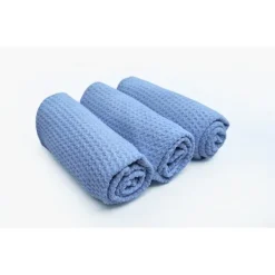 Svampar & Dukar-2 Chiffo Blå 40x40 CM Rengörings Mikrofiber Mirakelduk