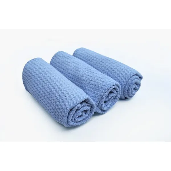 Svampar & Dukar-2 Chiffo Blå 40x40 CM Rengörings Mikrofiber Mirakelduk