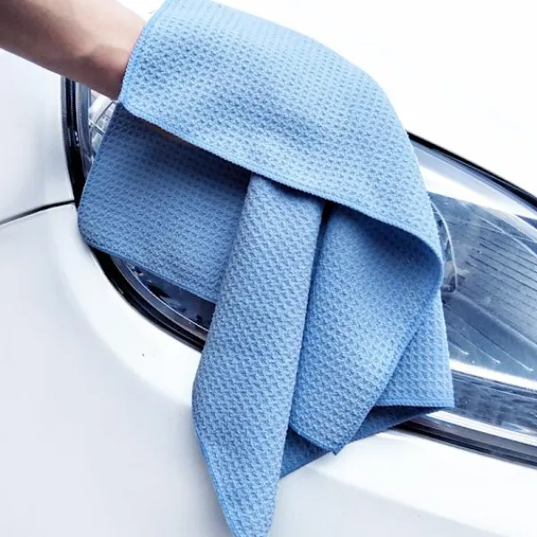 Svampar & Dukar-2 Chiffo Blå 40x40 CM Rengörings Mikrofiber Mirakelduk