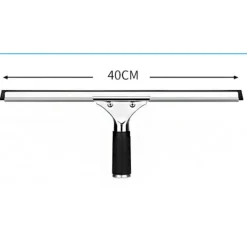 Fönsterrengöring-40 cm professionell fönsterskrapa, fönsterputsare med flexibel R