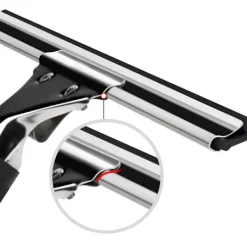 Fönsterrengöring-40 cm professionell fönsterskrapa, fönsterputsare, hushållsrengöringsskrapa, rengöringsskrapa för hushållsarbete, med flexibel R-FS-