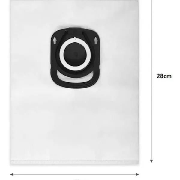 Dammsugare & Tillbehör-10 Dammsugarpåsar för Rowenta Hygiene+ ZR200520 ZR200720, Kompatibla med Compact Power, X-Trem Power och Silence Force