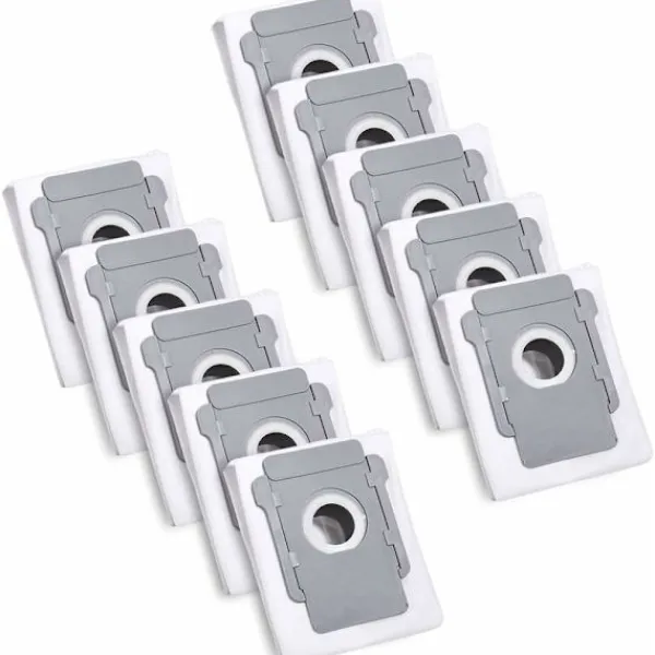 Dammsugare & Tillbehör-10 dammsugarpåsar till iRobot Roomba i7 i7+ i3 i3+ i4 i4+ i6 i6+ j7 j7+ i8 i8+S9 S9+ E5 E6 E7 Clean Base, ersättningsdammsugarpåse tillbehör till iRo | Fyndiq