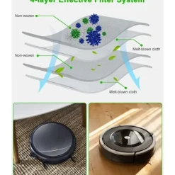 Dammsugare & Tillbehör-10 dammsugarpåsar till iRobot Roomba i7 i7+ i3 i3+ i4 i4+ i6 i6+ j7 j7+ i8 i8+S9 S9+ E5 E6 E7 Clean Base, ersättningsdammsugarpåse tillbehör till iRo | Fyndiq