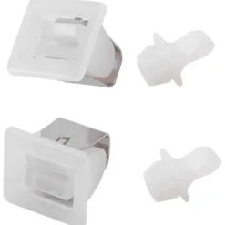 Torktumlare-4 Delar Lämplig För 306436 279570 Torktumlardörrlåssats, Lämplig För Klädtorktumlare