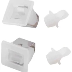 Torktumlare-4 Delar Lämpliga för 306436 279570 Torktumlardörrlåssats, Lämplig för Klädtorktumlare