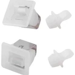 Torktumlare-4 Delar Lämpliga för 306436 279570 Torktumlardörrlåssats, Lämplig för Whirlpool Torktumlare