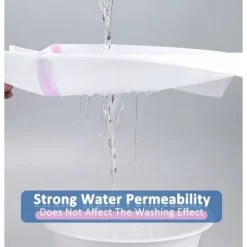 Tvättillbehör-2 delar tvättnät 90cm x 90cm Stor storlek Tvättsäck Tvätt