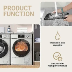 Torktumlare-8 Ersättningsfilter 2964840100 för Beko Torktumlare Värmepumpstumlare, Svampfilter för Beko Grundig Blom