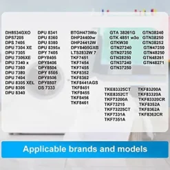 Torktumlare-8 Ersättningsfilter 2964840100 för Torktumlare med Värmepump, Svampfilter för ElektraBregenz (FMY)