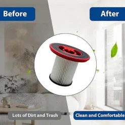 Dammsugare & Tillbehör-12040193 Ersättningsfilter för Bosch Unlimited Series 7 Sladdlös Dammsugare BKS711XXL BBS711W BBS712A BCS711GB