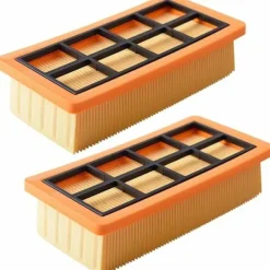 Dammsugare & Tillbehör-2 Ersättningsfilter för Kärcher Dammsugare AD 3200, AD 3 Premium och AD 4 Premium