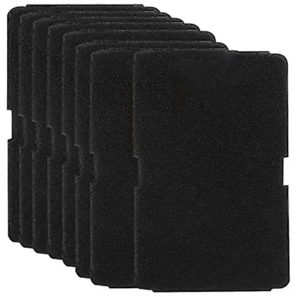 EURL Torktumlare-8 Extra filter 2964840100 för värmepumpstorktumlare, svampfilter lämpligt för ElektraBregenz svart 240*155*10MM