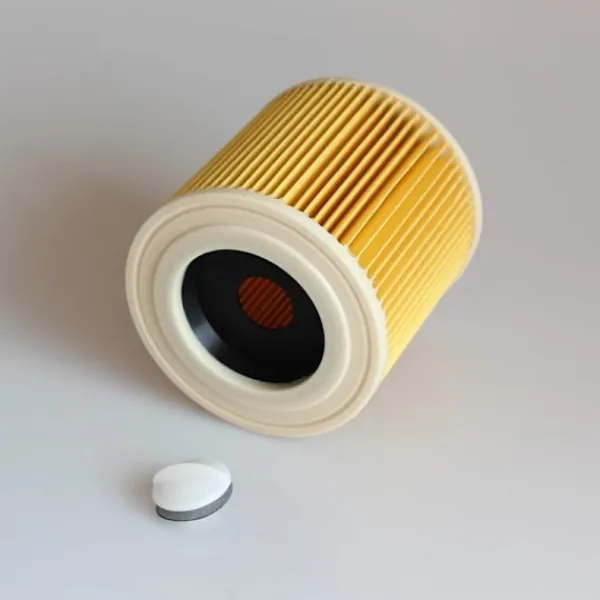 Dammsugare & Tillbehör-1 filterpatron för Kärcher WD3 Premium, WD2, WD3, WD3P, MV2, MV3 - WD3 filter - Ersättningsfilter för Kärcher dammsugare 6.414-552.0/641452