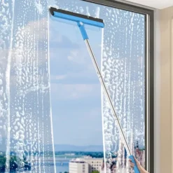 Fönsterrengöring-1 gummiskrapa med handtag, duschskrapa, badkar