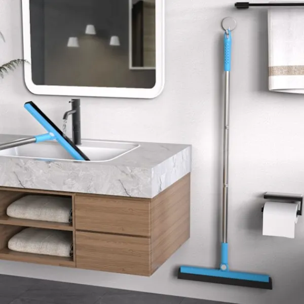 Fönsterrengöring-1 gummiskrapa med handtag, duschskrapa, badkar