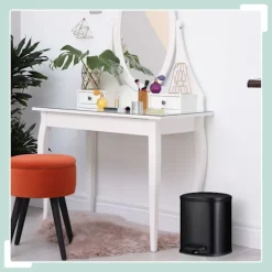 B2X Soptunnor-5 l badrumshink med 2 behållare