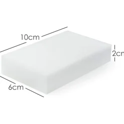OCEAN Svampar & Dukar-10 Magiska Vita Skurrsvampar som Tar Bort Fläckar vid Grönrengöring