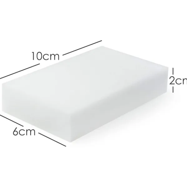 OCEAN Svampar & Dukar-10 Magiska Vita Skurrsvampar som Tar Bort Fläckar vid Grönrengöring