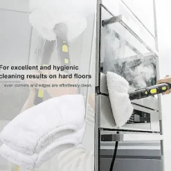 DAO Städmoppar-8 Mikrofiberdukar för Ångrengörare Handmunstycke För Sc1 Sc2 Sc3 db