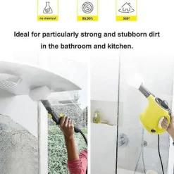 DAO Städmoppar-8 Mikrofiberdukar för Ångrengörare Handmunstycke För Sc1 Sc2 Sc3 db