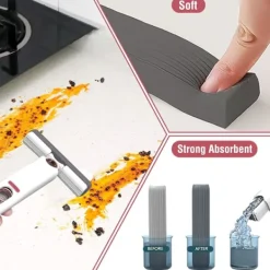 Svampar & Dukar-1 mini-mopp för bordsytor, svamp för bilmonterat te