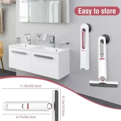 Svampar & Dukar-1 mini-mopp för bordsytor, svamp för bilmonterat te