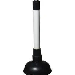 Städmaskiner-100 mm (4 tum) Vaskrensare med 225 mm (9 tum) Plasthandtagsdiameter, Vit/Svart