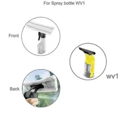 BRONZE Fönsterrengöring-2* Nya Mikrofibermoppdukar För Karcher WV1 WV50 WV75 Rengöringsmaskiner [BR]