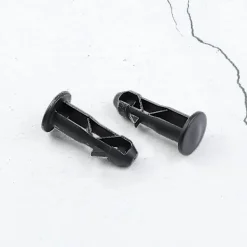 FMYSJ Soptunnor-3 Par Gångjärnsbultar Gångjärnsstift För Soptunna Lock Behållare Passar 240/120/100/60l Utomhus Sopkärl, 65mm X 18mm, Svart Plast (FMY)