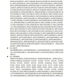 ESTONE Tvättmaskiner-1 par motorkolborstar till Bosch NEFF för Siemens tvättmaskin