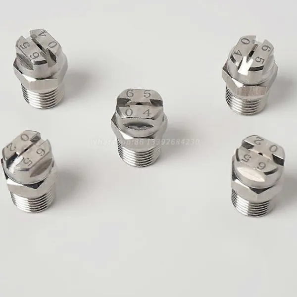 DAO Högtryckstvättar-1/4' Platt Fläktmunstycke 0-110 grader Vee Jet Vattenspraymunstycke HVV V Jet Kylmunstycke Industriellt Platt Fläktmunstycke db