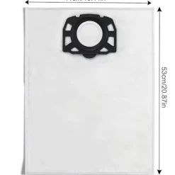 Dammsugare & Tillbehör-10 påsar för Kärcher WD4 WD5 WD6 MV4 MV5 MV6 dammsugare - FX-