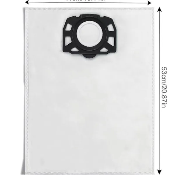 Dammsugare & Tillbehör-10 påsar för Kärcher WD4 WD5 WD6 MV4 MV5 MV6 dammsugare - FX-