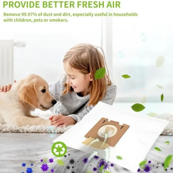 Dammsugare & Tillbehör-10 påsar till Hoover H81 Telios Extra dammsugare