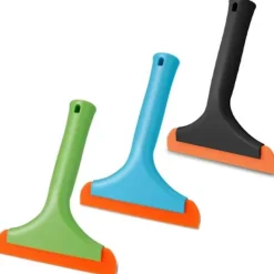 Fönsterrengöring-3 Silikonfönsterskrapor, Silikonfönsterskrapa, Liten storlek för bilskrapa