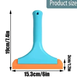 Fönsterrengöring-3 Silikonfönsterskrapor, Silikonfönsterskrapa, Liten storlek för bilskrapa