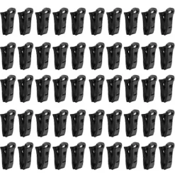 Tvättillbehör-50 Sock Clips För Tvättmaskin Och Torktumlare, Tvättklämmor, Strumpeklämmor, Handduksklämmor För Tvätt, Strumpeklämma [DB]