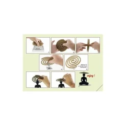 AROMANDISE Skadedjur & Insekter-50 spiraler av naturlig myggavvisande rökelse 7h