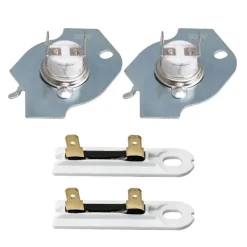 Torktumlare-4 st 3399848 & 694511 Termosäkring Kit Ersättning för Maytag Torktumlare