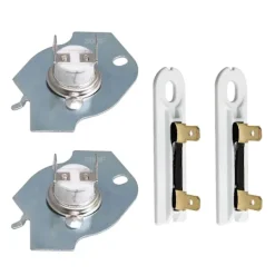 Torktumlare-4 st 3399848 & 694511 Termosäkring Kit Ersättning för Maytag Torktumlare