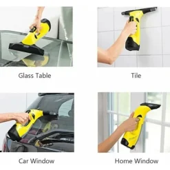 Fönsterrengöring-2 st 280 mm Fönstertvätt Ersättningsblad Fönsterrengöringsblad Gummiskrapa Tillbehör Påfyllning Ersättning för Karcher WV2 WV5