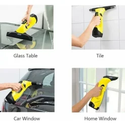 Fönsterrengöring-2 st 280 mm Fönstertvätt Ersättningsblad Fönsterrengöringsblad Gummiskrapa Tillbehör Påfyllning Ersättning för Karcher WV2 WV5