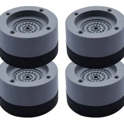 Tvättillbehör-4 st Anti-vibrationsdynor Universal Tvättmaskin Anti-vibrationsdynor Fot Stabilisator Sockel För Tvättmaskin Kylskåp