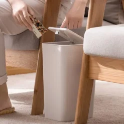 Soptunnor-1/3 st avfallsbehållare Papperskorgen VIT 3 STK 3 STK 3pcs-3pcs