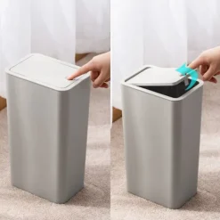 Soptunnor-1/3 st avfallsbehållare Papperskorgen VIT 3 STK 3 STK 3pcs-3pcs